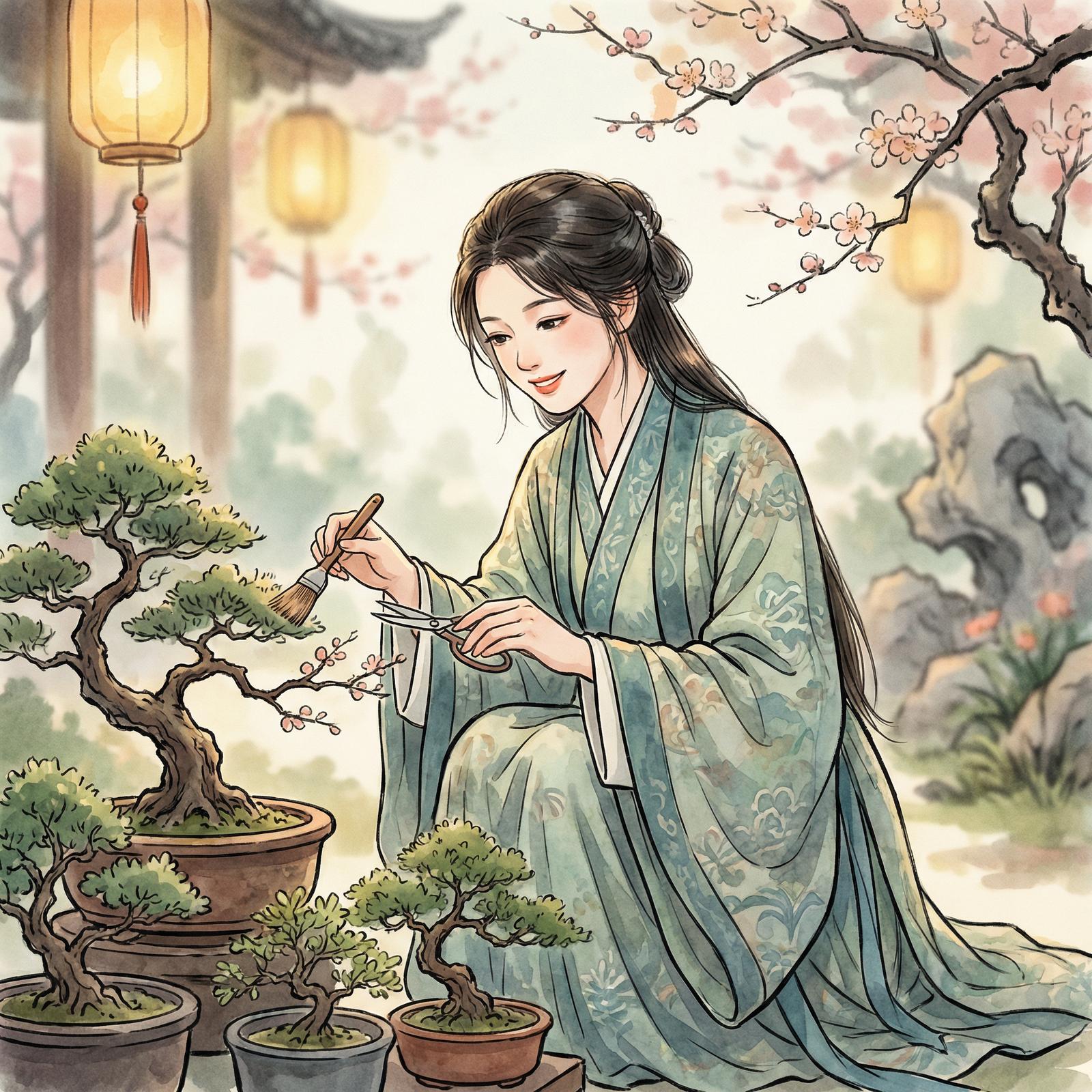 萝莉漫画植物摄影师苏婉清